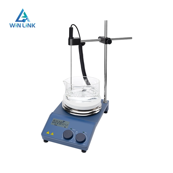 Hot Plate Stirrer With Temperature Probe